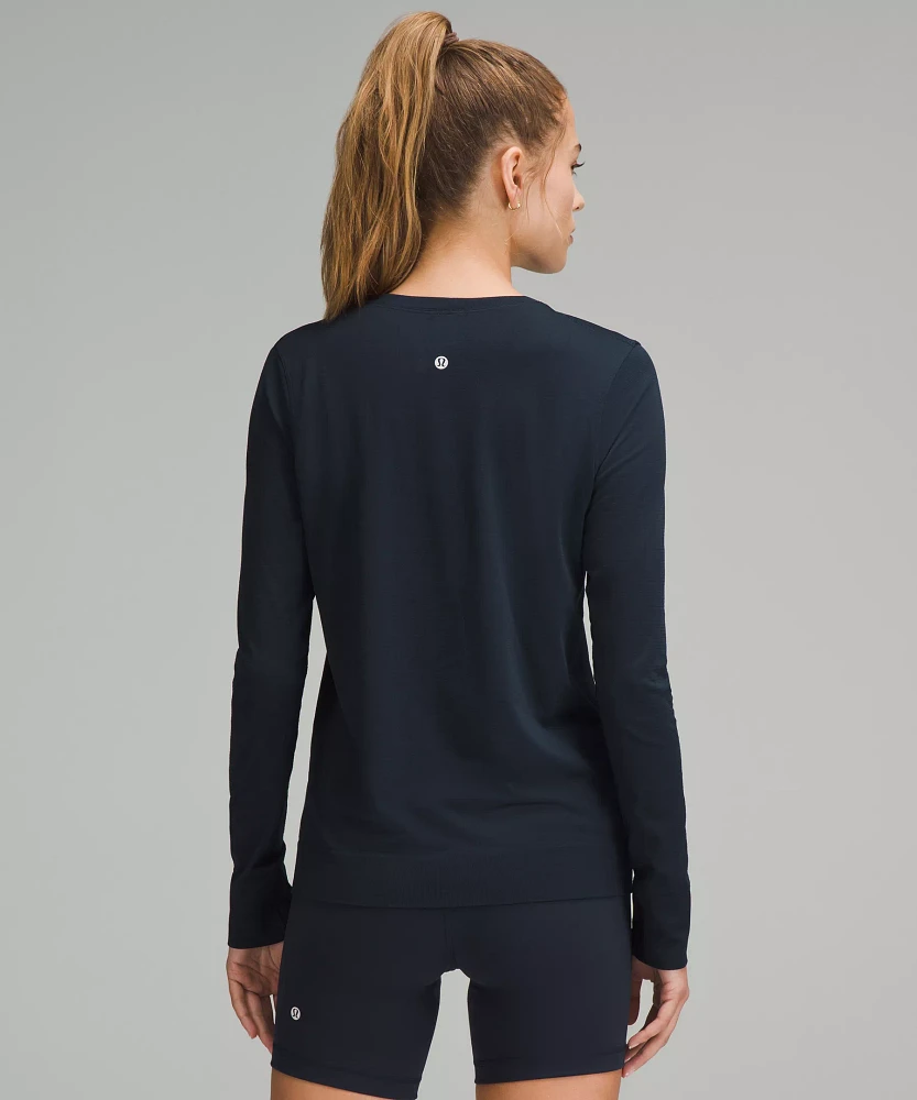 Swiftly Relaxed Long-Sleeve Shirt *Hip Length | Women's Long Sleeve Shirts