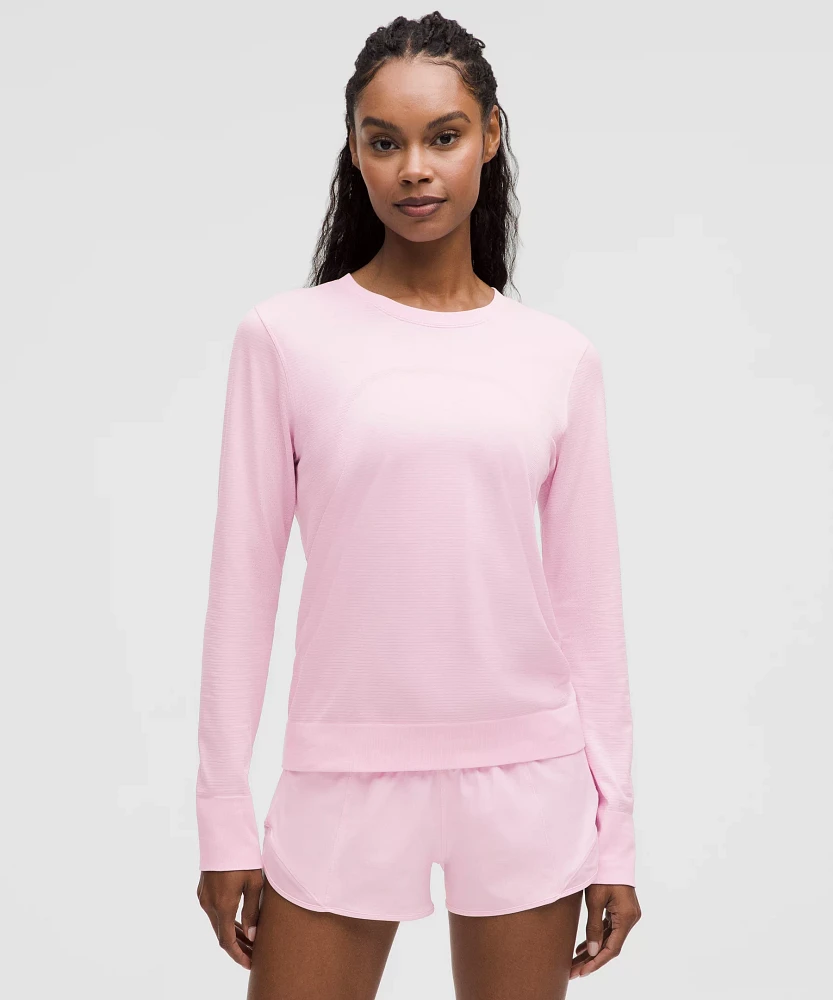 Swiftly Relaxed Long-Sleeve Shirt *Hip Length | Women's Long Sleeve Shirts