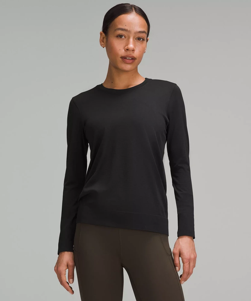 Swiftly Relaxed Long-Sleeve Shirt *Hip Length | Women's Long Sleeve Shirts