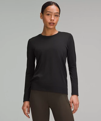 Swiftly Relaxed Long-Sleeve Shirt *Hip Length | Women's Long Sleeve Shirts