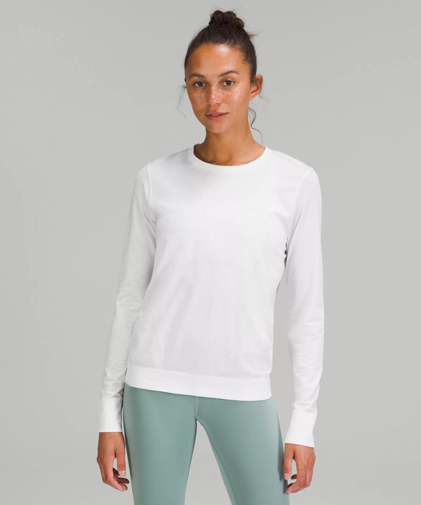 Swiftly Relaxed Long-Sleeve Shirt *Hip Length | Women's Long Sleeve Shirts