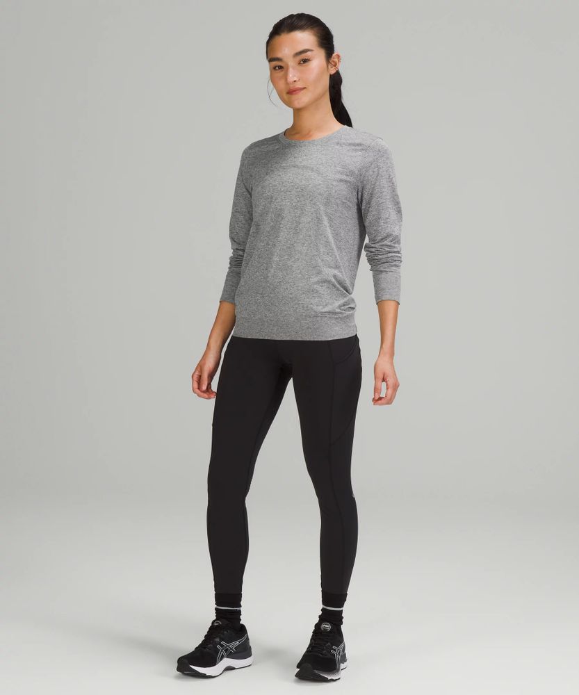 Swiftly Relaxed Long-Sleeve Shirt *Hip Length | Women's Long Sleeve Shirts