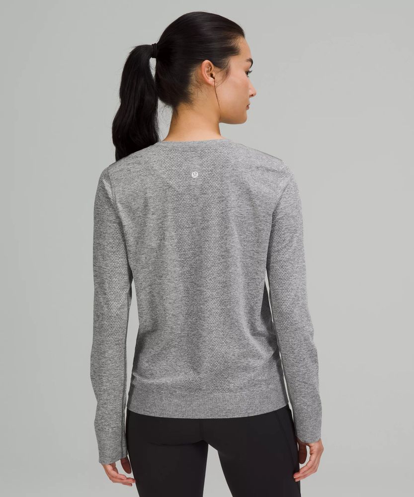 Swiftly Relaxed Long-Sleeve Shirt *Hip Length | Women's Long Sleeve Shirts
