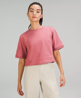 Cotton French Terry + Swift T-Shirt | Women's Short Sleeve Shirts & Tee's