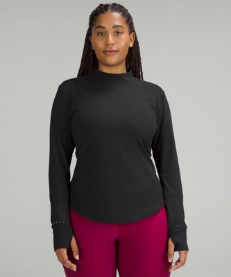 Lululemon Avenue Pullover Women's Size: 10 Activewear Turtleneck Gray  Sweatshirt