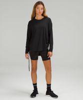 Pima Cotton Side-Cinch Long-Sleeve Shirt | Women's Long Sleeve Shirts