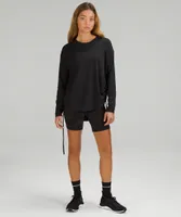 Pima Cotton Side-Cinch Long-Sleeve Shirt | Women's Long Sleeve Shirts