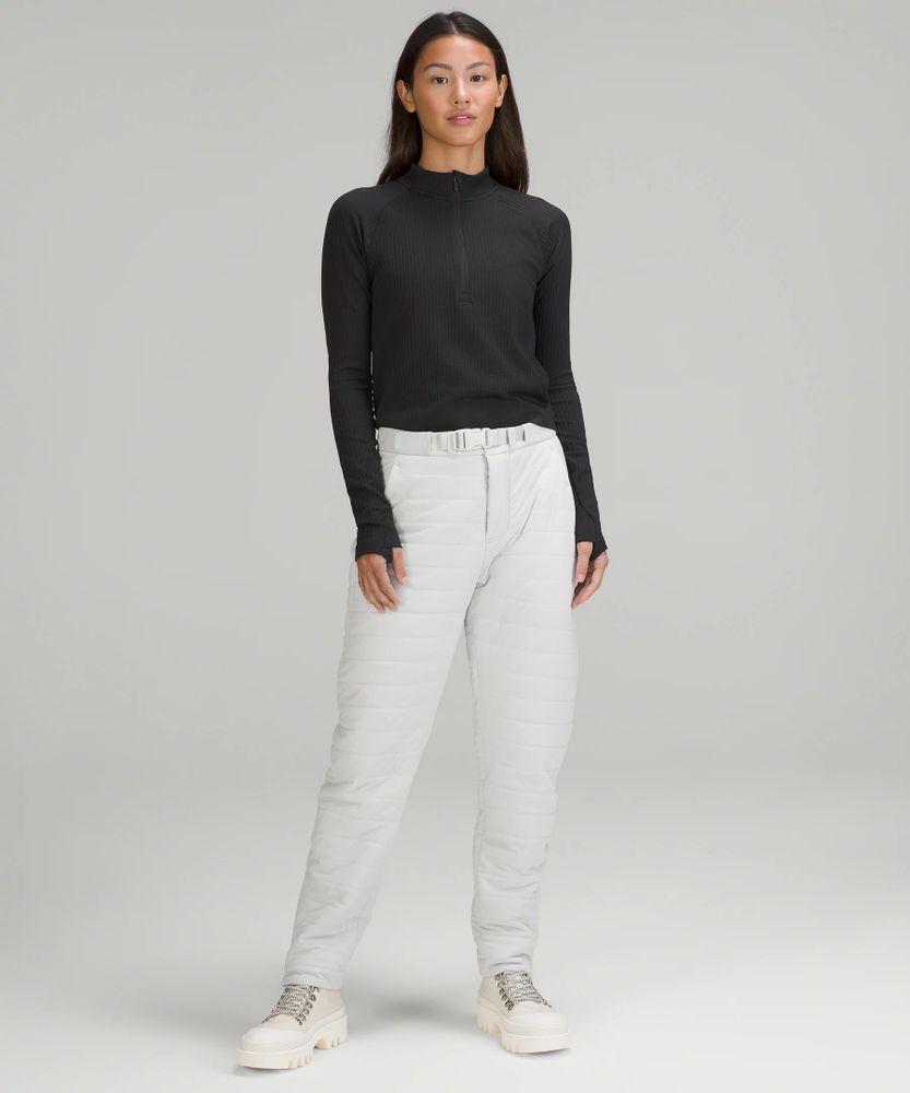 Rest Less Cropped Half Zip | Women's Long Sleeve Shirts