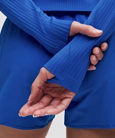 Rest Less Cropped Half Zip | Women's Long Sleeve Shirts