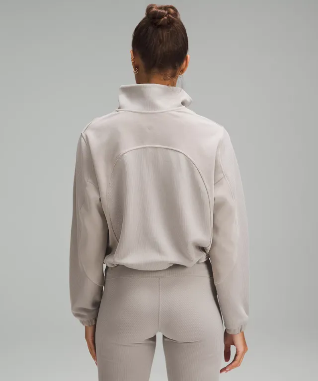 Lululemon athletica Brushed Softstreme Ribbed Half Zip | Women's Hoodies &  Sweatshirts | The Summit