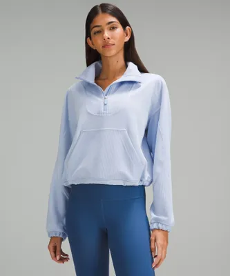 Brushed Softstreme Ribbed Half Zip | Women's Hoodies & Sweatshirts