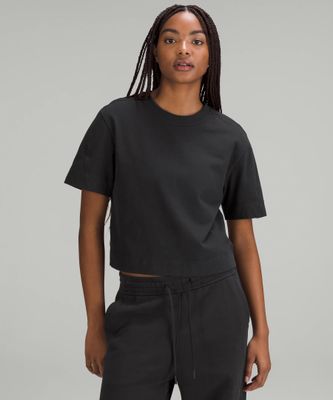 Heavyweight Cotton T-Shirt | Women's Short Sleeve Shirts & Tee's