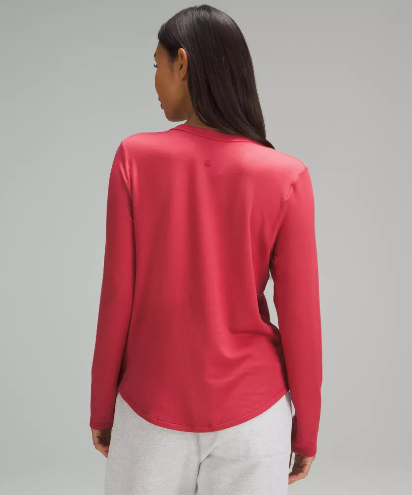 Love Modal Fleece Long-Sleeve Shirt