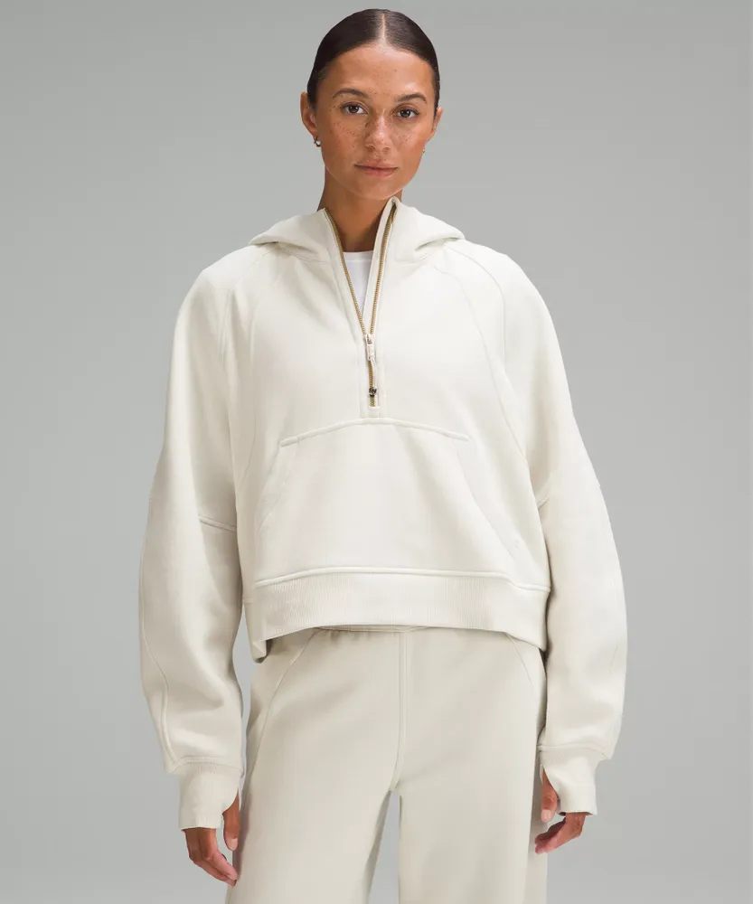 Scuba Oversized Half-Zip Hoodie *Gold Zip | Women's Hoodies & Sweatshirts