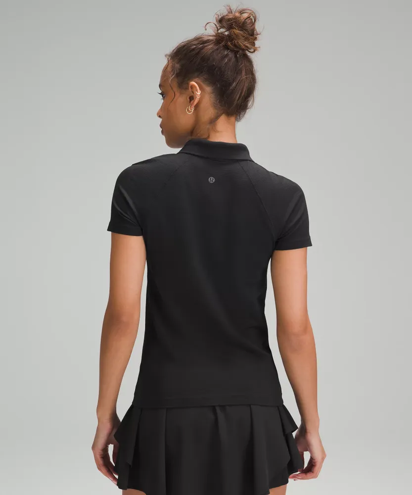 Swiftly Tech Short-Sleeve Half-Zip Polo Shirt *Online Only | Women's Short Sleeve Shirts & Tee's