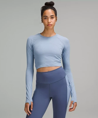 Swiftly Tech Cropped Long-Sleeve Shirt 2.0 | Women's Long Sleeve Shirts