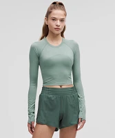 Swiftly Tech Cropped Long-Sleeve Shirt 2.0 | Women's Long Sleeve Shirts