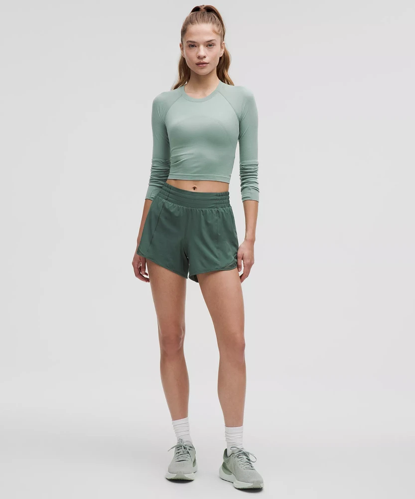 Swiftly Tech Cropped Long-Sleeve Shirt 2.0 | Women's Long Sleeve Shirts