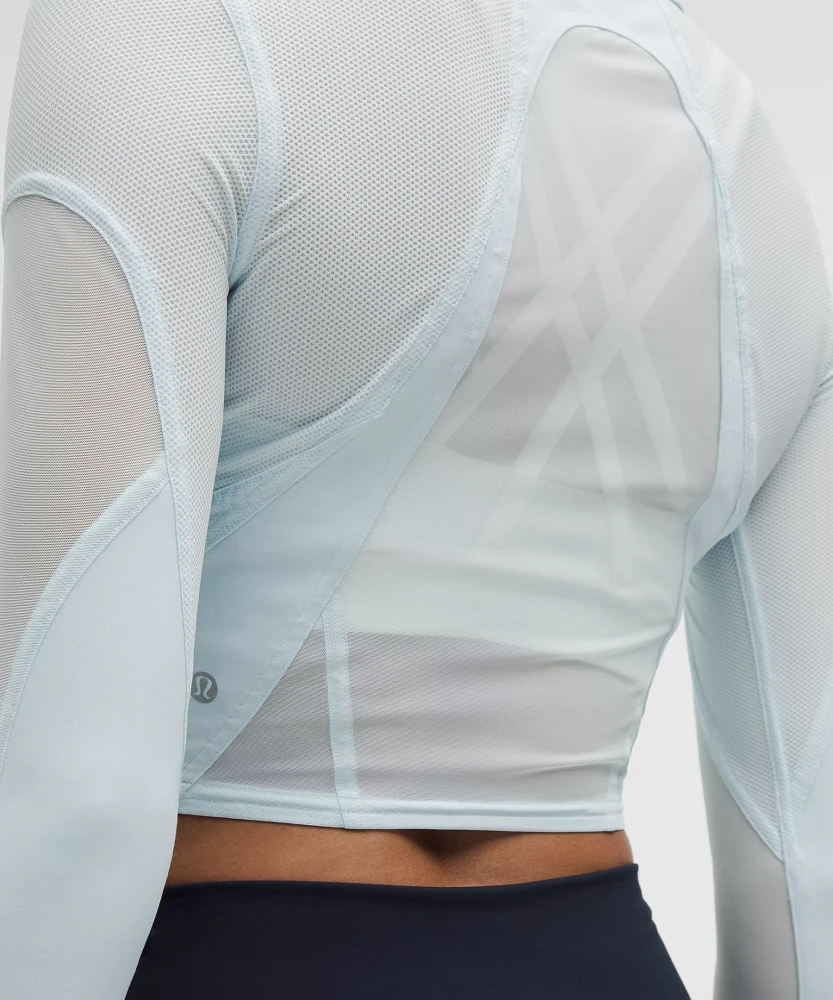 Mesh Panelled Training Long Sleeve Shirt | Women's Shirts