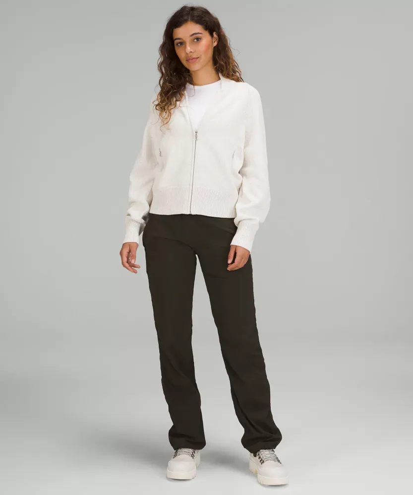 Cotton-Blend Full-Zip Sweater | Women's Hoodies & Sweatshirts