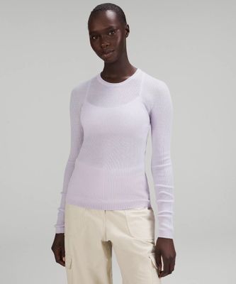 Merino Wool Long Sleeve Light Sweater | Women's Shirts