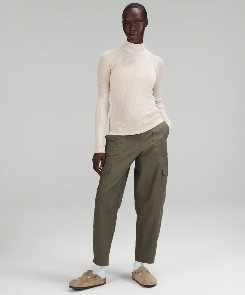 Lululemon athletica Merino Wool Mockneck Light Sweater, Women's Long  Sleeve Shirts