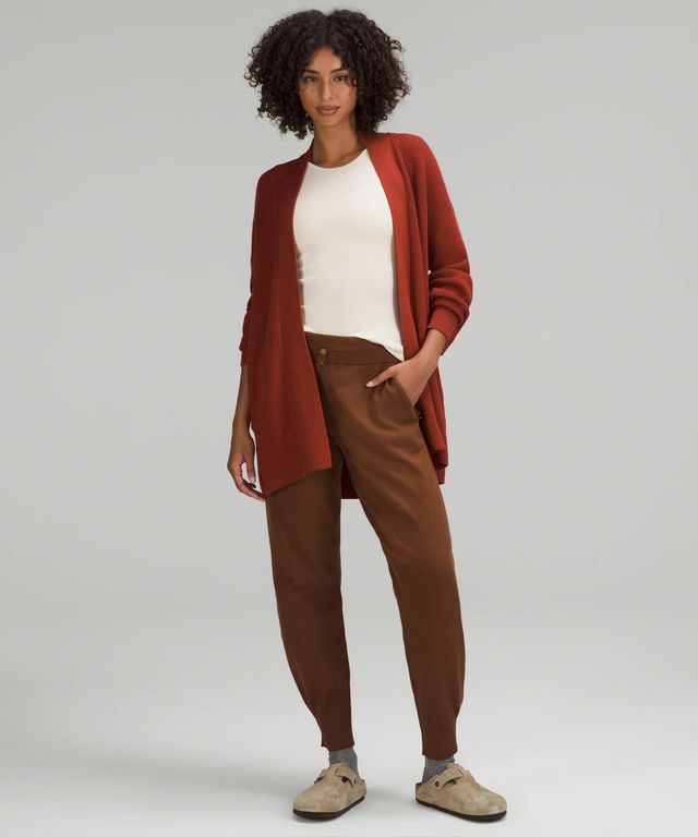 Lululemon athletica Merino Wool-Blend Ribbed Long Wrap Sweater | Women's  Sweaters | Bridge Street Town Centre
