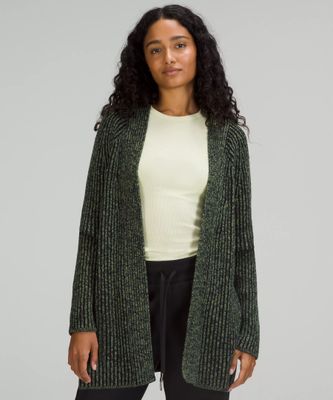 Cotton-Cashmere Blend Sweater Wrap | Women's Sweaters