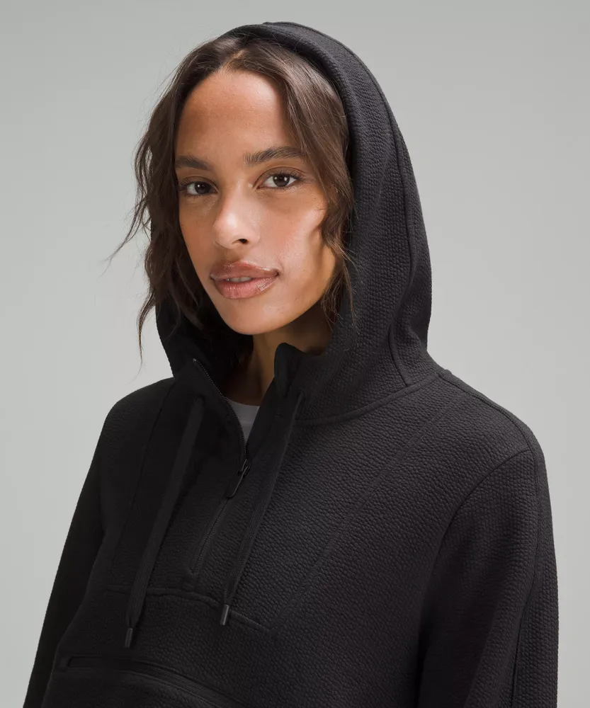 Textured Half-Zip Hoodie *Online Only | Women's Hoodies & Sweatshirts