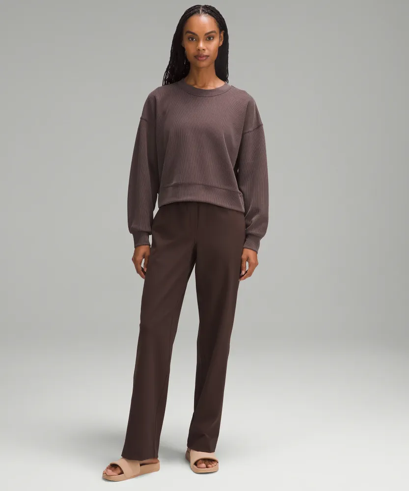 lululemon athletica Softstreme Perfectly Oversized Cropped Crew in