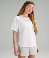 Relaxed-Fit Cotton Jersey T-Shirt | Women's Short Sleeve Shirts & Tee's