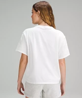 Relaxed-Fit Cotton Jersey T-Shirt | Women's Short Sleeve Shirts & Tee's