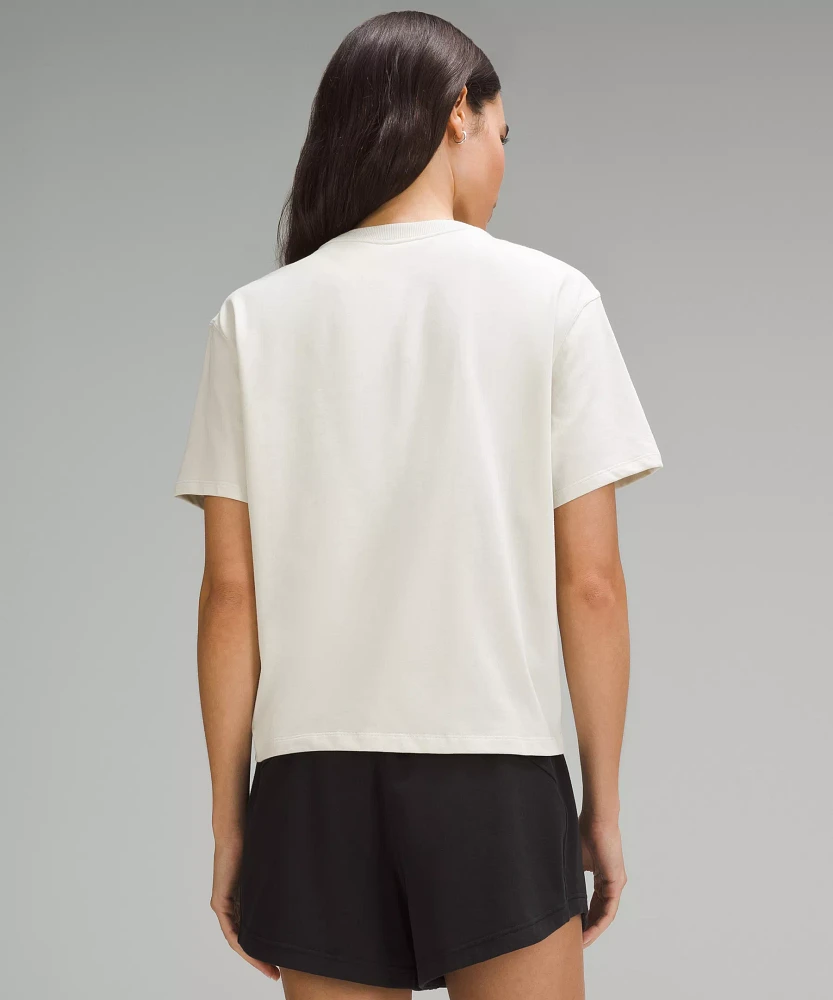 Relaxed-Fit Cotton Jersey T-Shirt | Women's Short Sleeve Shirts & Tee's