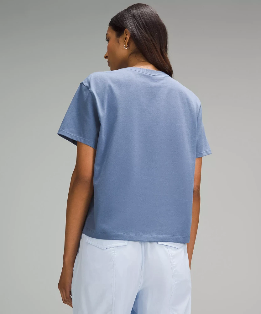 Relaxed-Fit Cotton Jersey T-Shirt | Women's Short Sleeve Shirts & Tee's