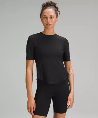 UV Protection Fold-Over Running T-Shirt | Women's Short Sleeve Shirts & Tee's