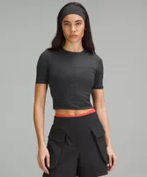 Tight-Fit Lined T-Shirt | Women's Short Sleeve Shirts & Tee's