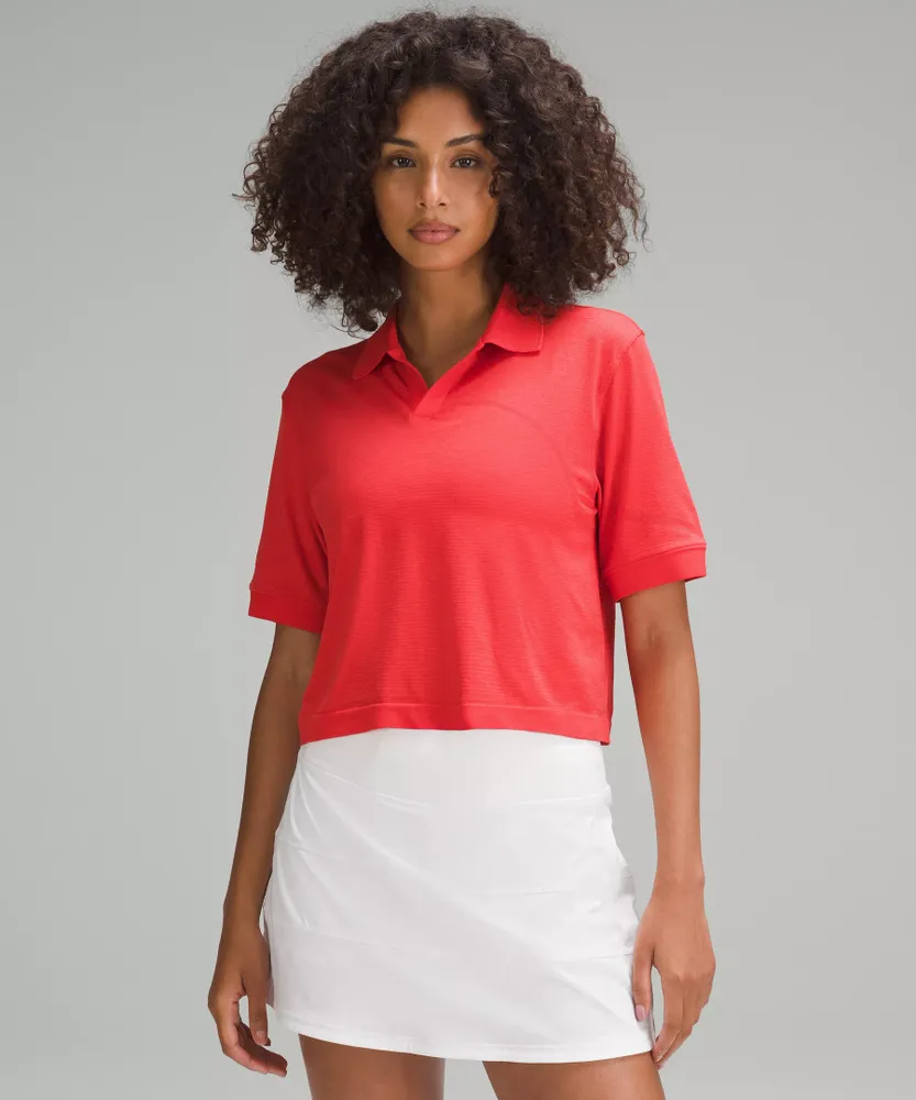Lululemon athletica Swiftly Tech Relaxed-Fit Polo Shirt, Women's Short  Sleeve Shirts & Tee's