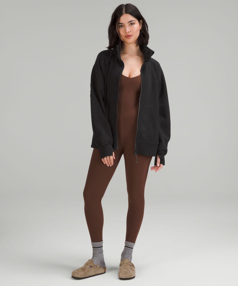 Scuba Oversized Funnel-Neck Full Zip | Women's Hoodies & Sweatshirts