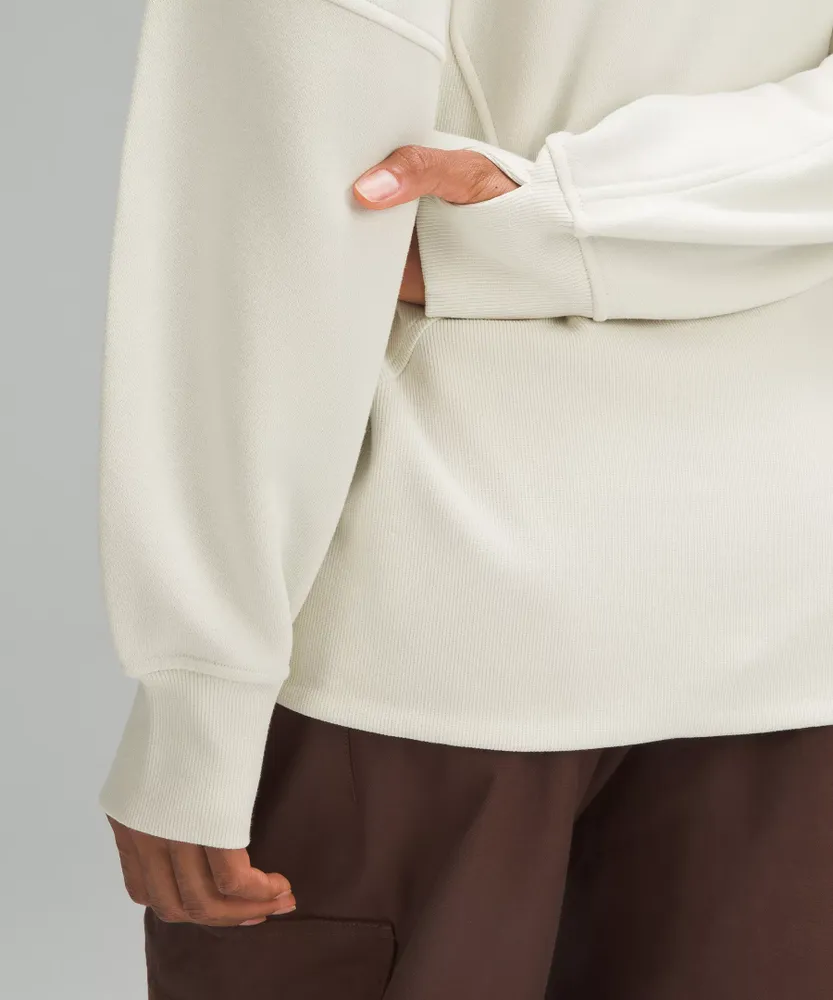 Scuba Oversized Funnel-Neck Full Zip *Long | Women's Hoodies & Sweatshirts