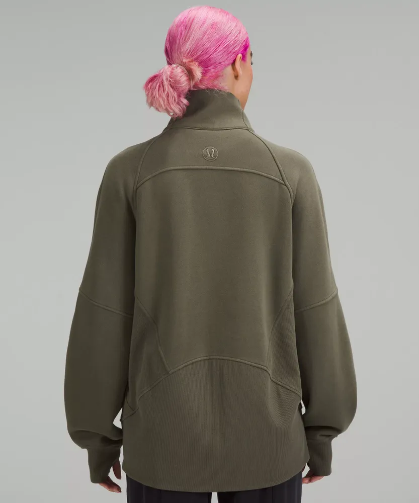 NWT LULULEMON SCUBA oversized full zip hoodie jacket Desert Sun women's  XS/S NEW $199.98 - PicClick