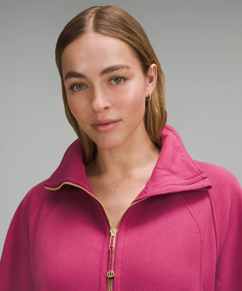 Scuba Oversized Funnel-Neck Full Zip Online Only | Women's Hoodies & Sweatshirts