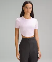 Nulu™ Cropped Slim Yoga Short Sleeve Shirt vs Align™ T-shirt: Has anybody  tried both that can comment on difference in fit and performance? : r/ lululemon