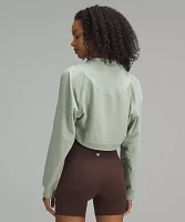 French Terry Long-Sleeve Shrug | Women's Hoodies & Sweatshirts