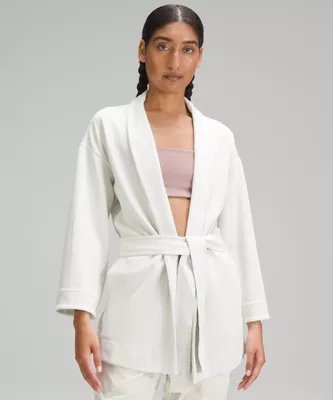 Ribbed Softstreme Belted Wrap | Women's Hoodies & Sweatshirts