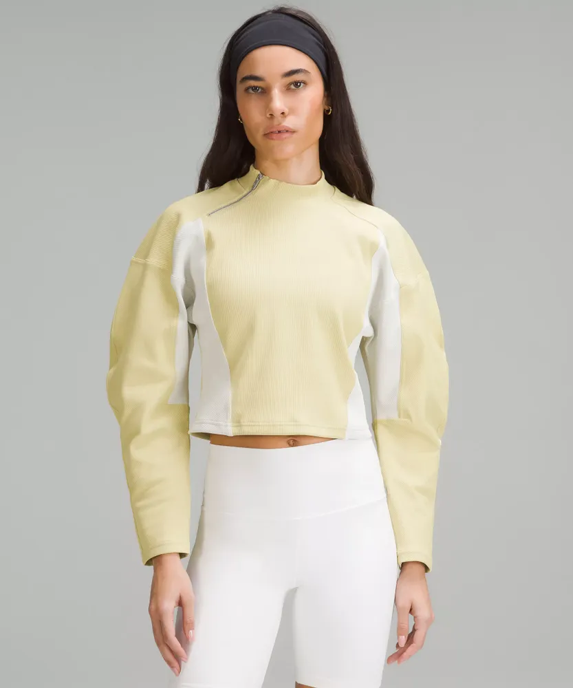 Ribbed Luxtreme Wide-Sleeve Pullover | Women's Long Sleeve Shirts