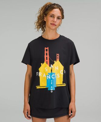 All Yours Cotton T-Shirt *San Francisco | Women's Short Sleeve Shirts & Tee's