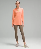 Swiftly Relaxed Long-Length Half Zip | Women's Long Sleeve Shirts