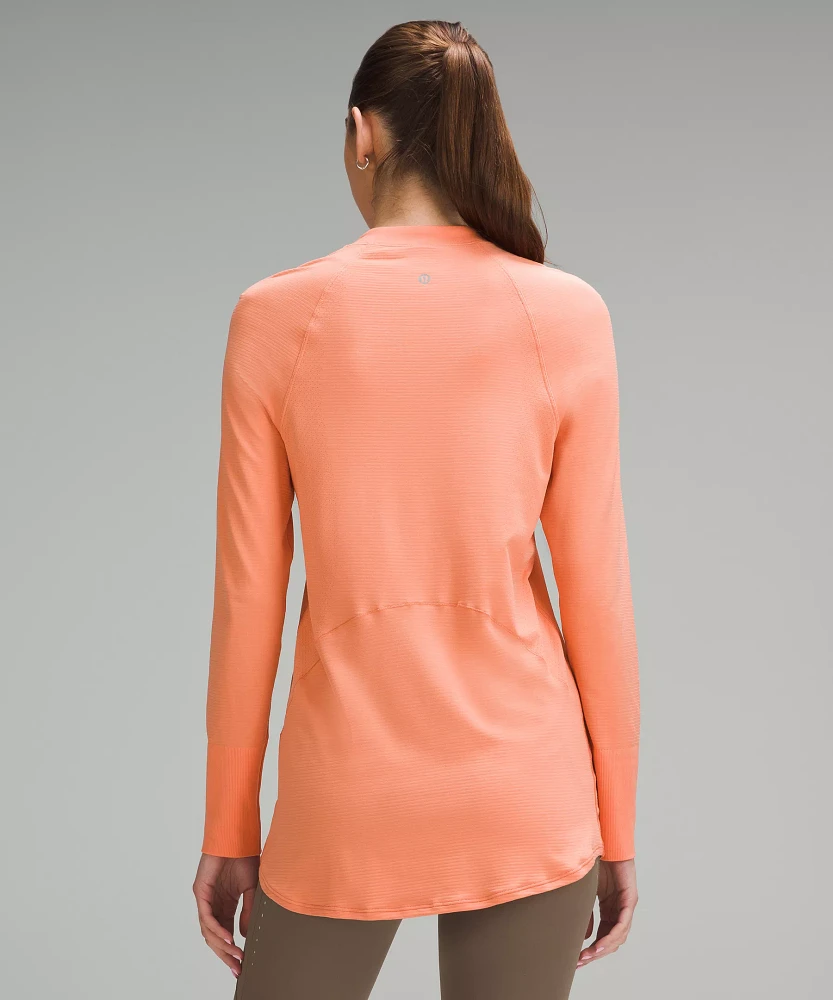 Swiftly Relaxed Long-Length Half Zip | Women's Long Sleeve Shirts