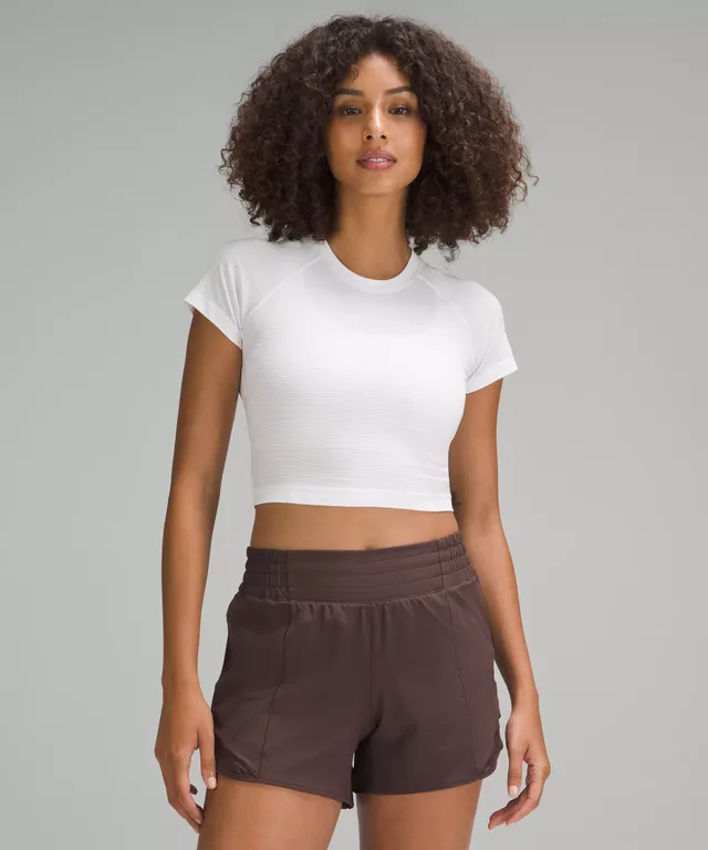 Lululemon athletica Swiftly Tech Cropped Long-Sleeve Shirt 2.0, Women's Long  Sleeve Shirts