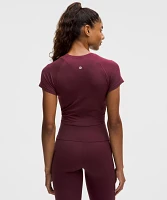 Swiftly Tech Cropped Short-Sleeve Shirt 2.0 | Women's Short Sleeve Shirts & Tee's